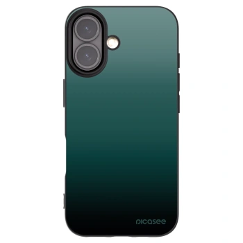 Picasee Μαύρη θήκη σιλικόνης για Apple iPhone 16 - Verdant Fade