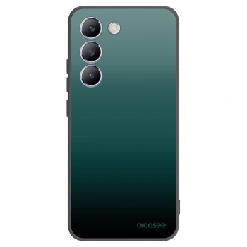 Picasee Μαύρη θήκη σιλικόνης για Vivo V40 SE 5G - Verdant Fade