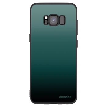Picasee Μαύρη θήκη σιλικόνης για Samsung Galaxy S8 G950F - Verdant Fade