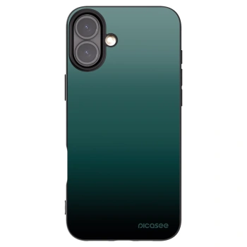 Picasee Μαύρη θήκη σιλικόνης για Apple iPhone 16 Plus - Verdant Fade