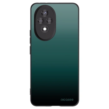 Picasee Μαύρη θήκη σιλικόνης για Honor 200 Pro 5G - Verdant Fade
