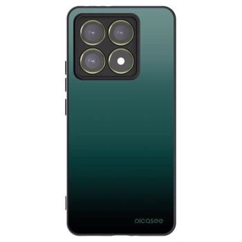 Picasee Μαύρη θήκη σιλικόνης για Xiaomi 14T - Verdant Fade