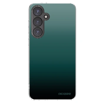 Picasee διαφανής θήκη σιλικόνης Samsung Galaxy S24 FE S721B - Verdant Fade