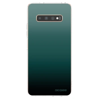 Picasee διαφανής θήκη σιλικόνης Samsung Galaxy S10 Plus G975 - Verdant Fade
