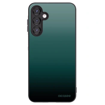 Picasee Μαύρη θήκη σιλικόνης για Samsung Galaxy A16 5G - Verdant Fade