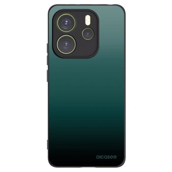 Picasee Μαύρη θήκη σιλικόνης για Xiaomi Redmi Note 14 4G - Verdant Fade