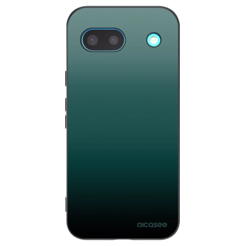 Picasee Μαύρη θήκη σιλικόνης για Google Pixel 8a - Verdant Fade