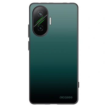 Picasee Μαύρη θήκη σιλικόνης για Xiaomi Poco F7 5G - Verdant Fade