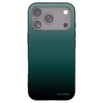 Picasee Μαύρη θήκη σιλικόνης για Apple iPhone 17 Pro - Verdant Fade