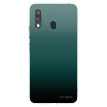 Picasee διαφανής θήκη σιλικόνης Samsung Galaxy A40 A405F - Verdant Fade