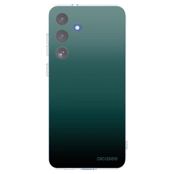 Picasee διαφανής θήκη σιλικόνης Samsung Galaxy S25 FE 5G - Verdant Fade
