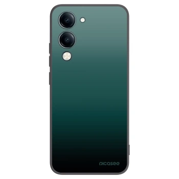 Picasee Μαύρη θήκη σιλικόνης για Vivo Y29s 5G - Verdant Fade