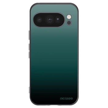 Picasee Μαύρη θήκη σιλικόνης για Google Pixel 10 Pro - Verdant Fade