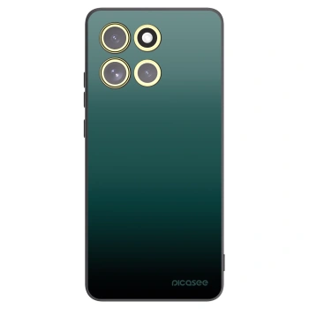 Picasee Μαύρη θήκη σιλικόνης για Motorola Moto G86 Power 5G - Verdant Fade