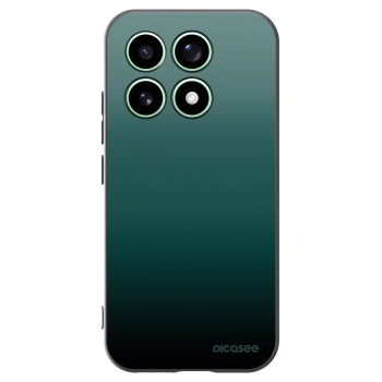 Picasee Μαύρη θήκη σιλικόνης για Xiaomi 17 - Verdant Fade