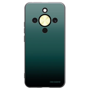 Picasee Μαύρη θήκη σιλικόνης για Honor Magic8 Lite 5G - Verdant Fade