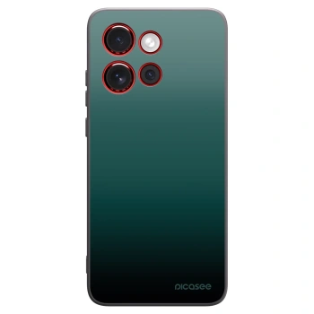 Picasee Μαύρη θήκη σιλικόνης για Motorola Edge 60 Neo 5G - Verdant Fade