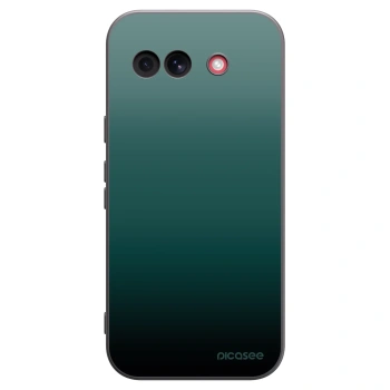 Picasee Μαύρη θήκη σιλικόνης για Google Pixel 10a - Verdant Fade