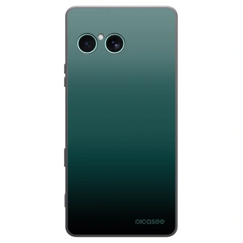 Picasee Μαύρη θήκη σιλικόνης για Sony Xperia 10 VII - Verdant Fade