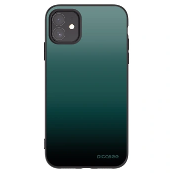 Picasee Μαύρη θήκη σιλικόνης για Apple iPhone 11 - Verdant Fade