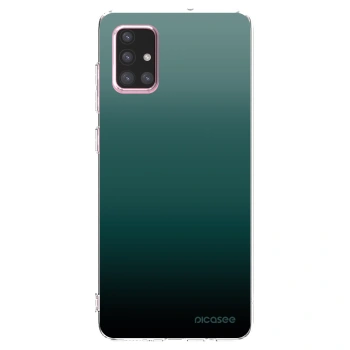 Picasee διαφανής θήκη σιλικόνης Samsung Galaxy A71 A715F - Verdant Fade