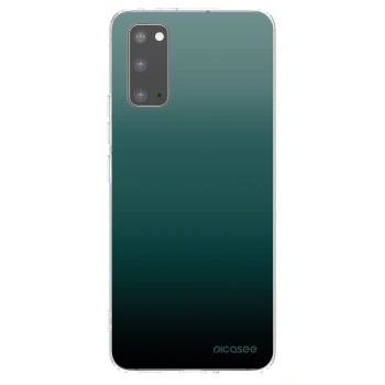 Picasee διαφανής θήκη σιλικόνης Samsung Galaxy S20 G980F - Verdant Fade