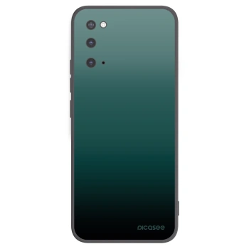 Picasee Μαύρη θήκη σιλικόνης για Samsung Galaxy S20 G980F - Verdant Fade