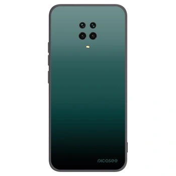Picasee Μαύρη θήκη σιλικόνης για Xiaomi Redmi Note 9 Pro - Verdant Fade