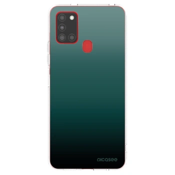 Picasee διαφανής θήκη σιλικόνης Samsung Galaxy A21s - Verdant Fade