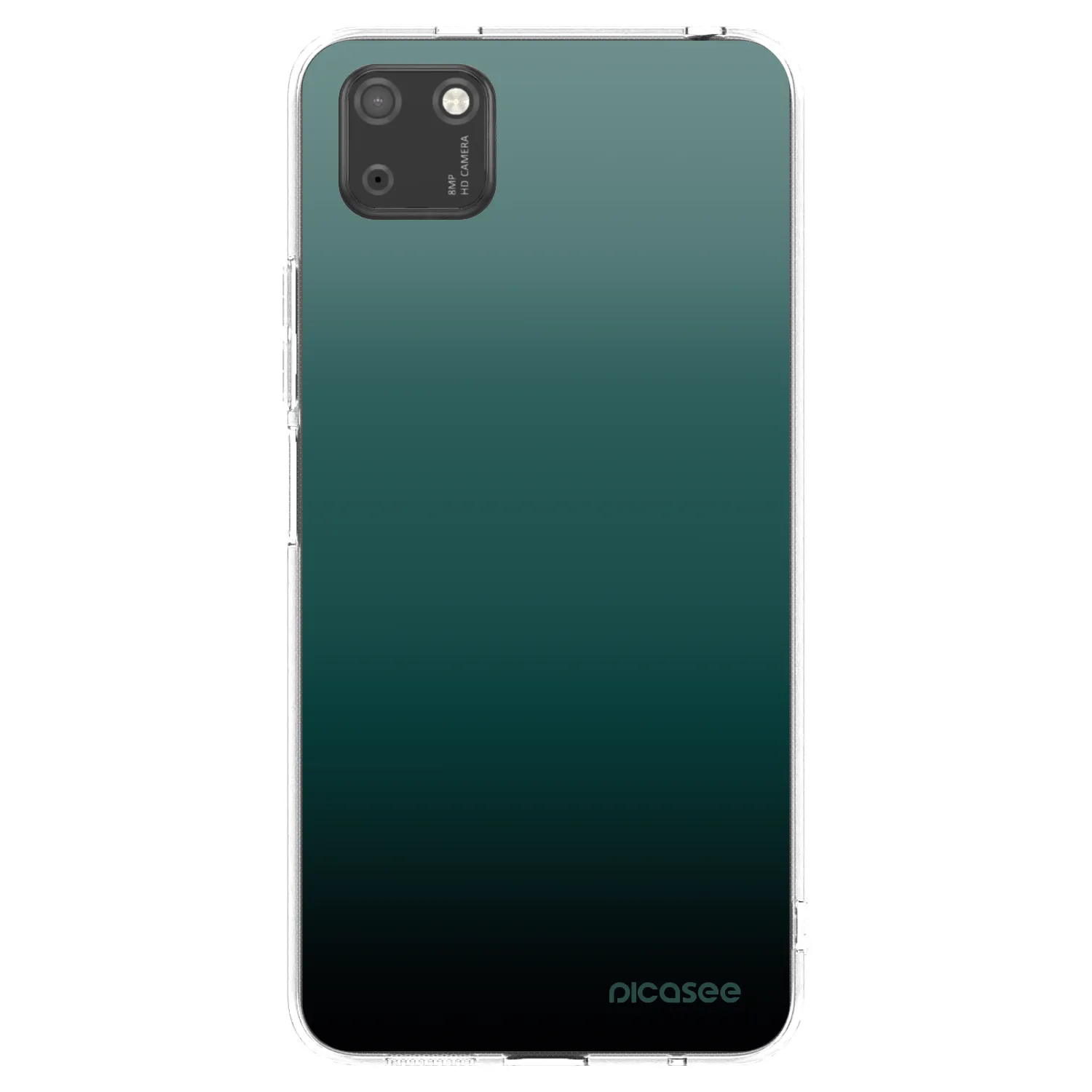 Picasee διαφανής θήκη σιλικόνης Huawei Y5P - Verdant Fade