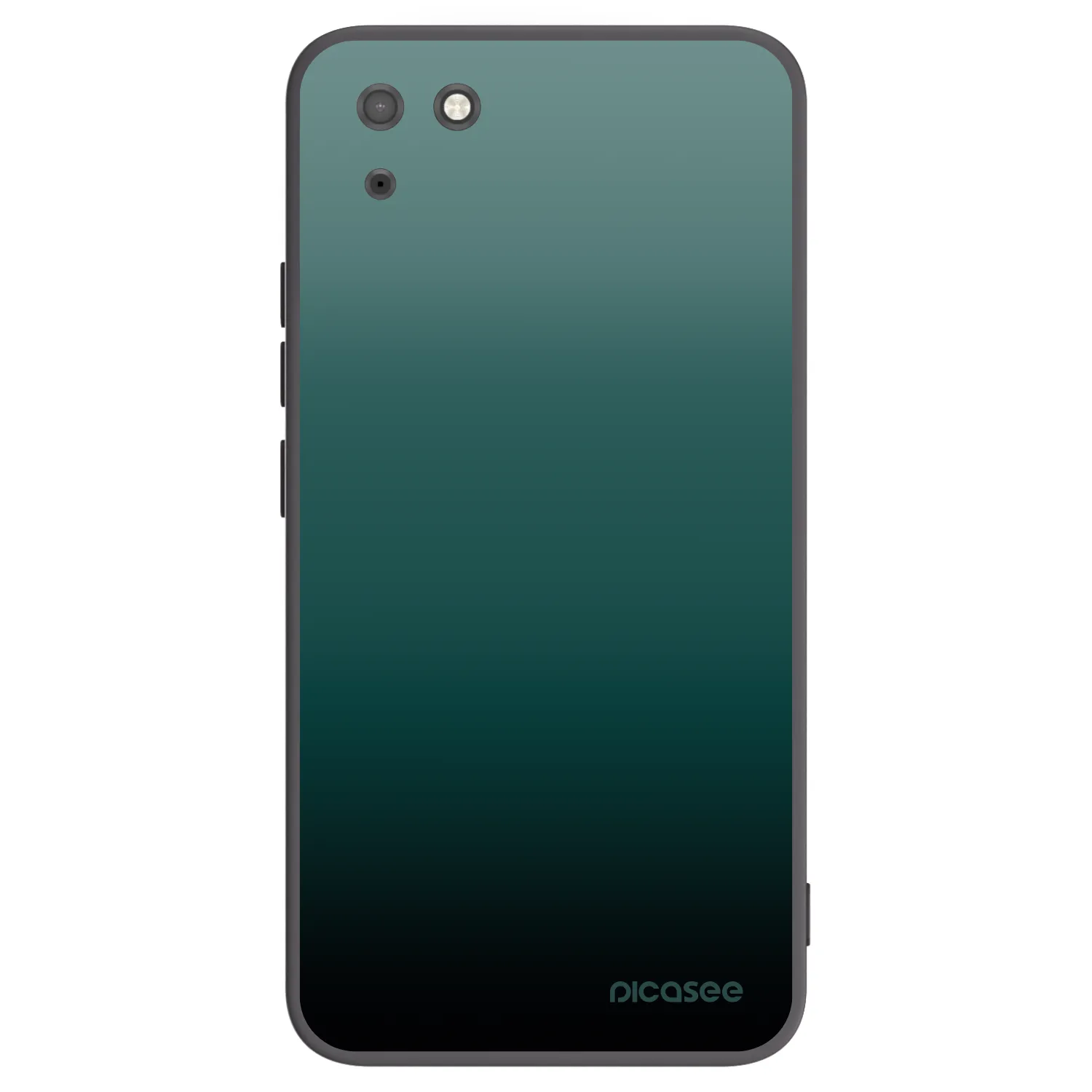Picasee Μαύρη θήκη σιλικόνης για Huawei Y5P - Verdant Fade