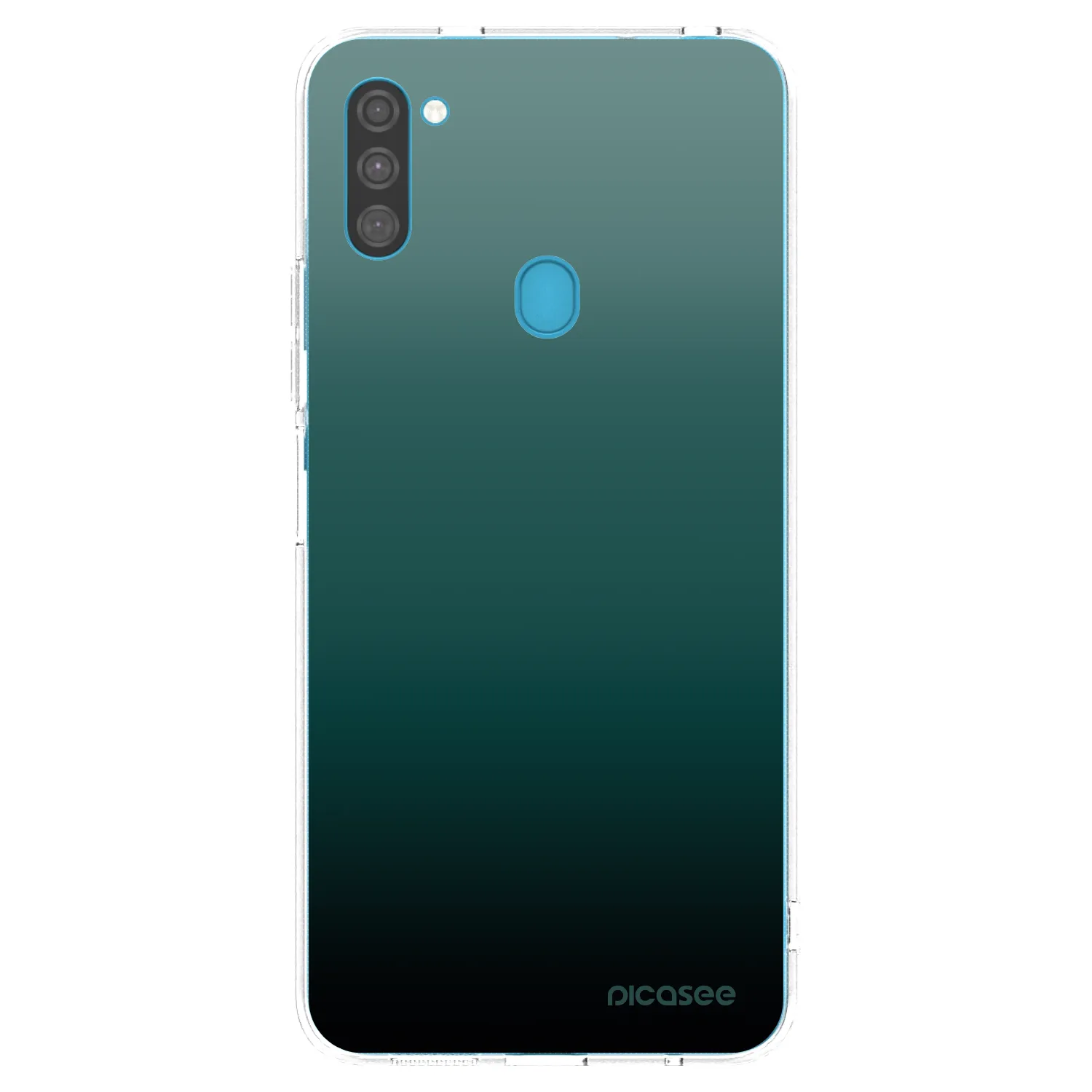 Picasee διαφανής θήκη σιλικόνης Samsung Galaxy M11 - Verdant Fade