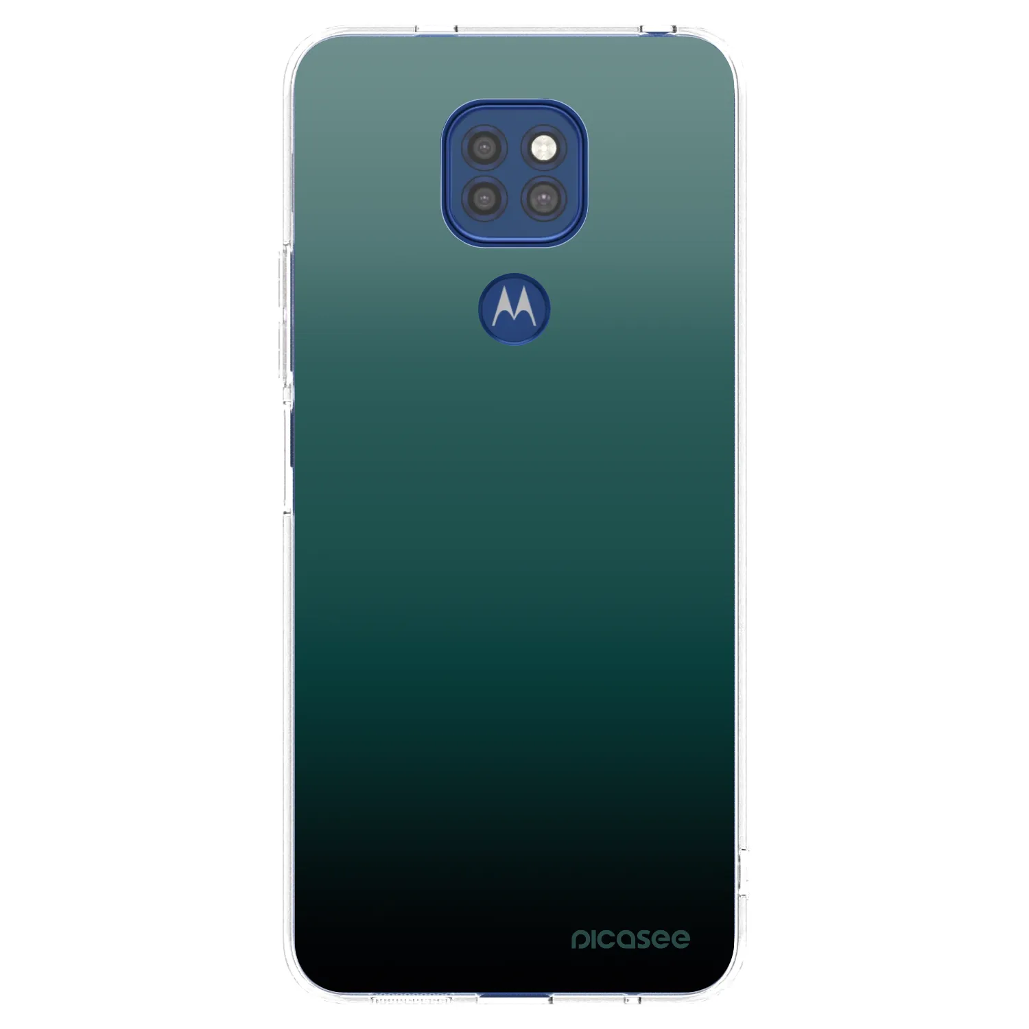 Picasee διαφανής θήκη σιλικόνης Motorola Moto G9 Play - Verdant Fade