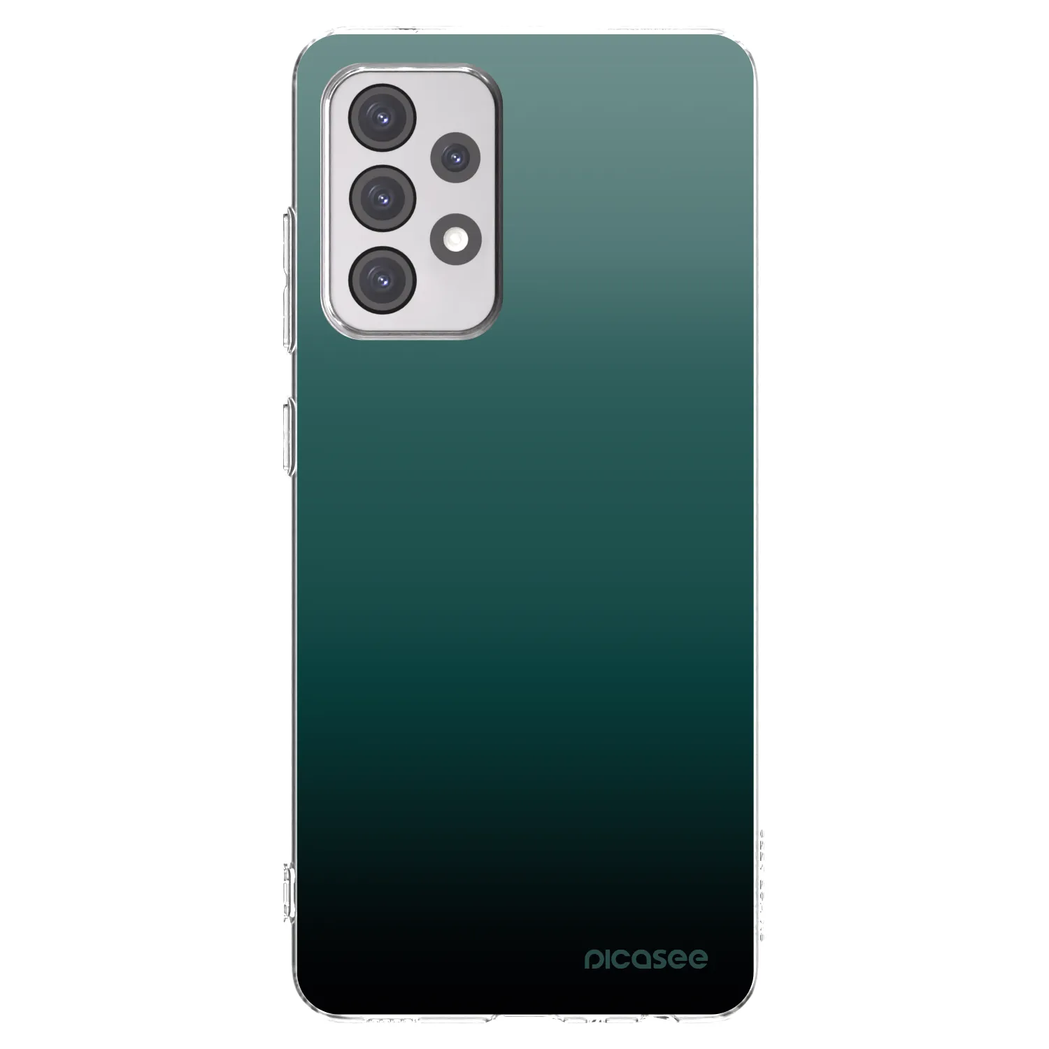 Picasee διαφανής θήκη σιλικόνης Samsung Galaxy A52 5G A525F - Verdant Fade