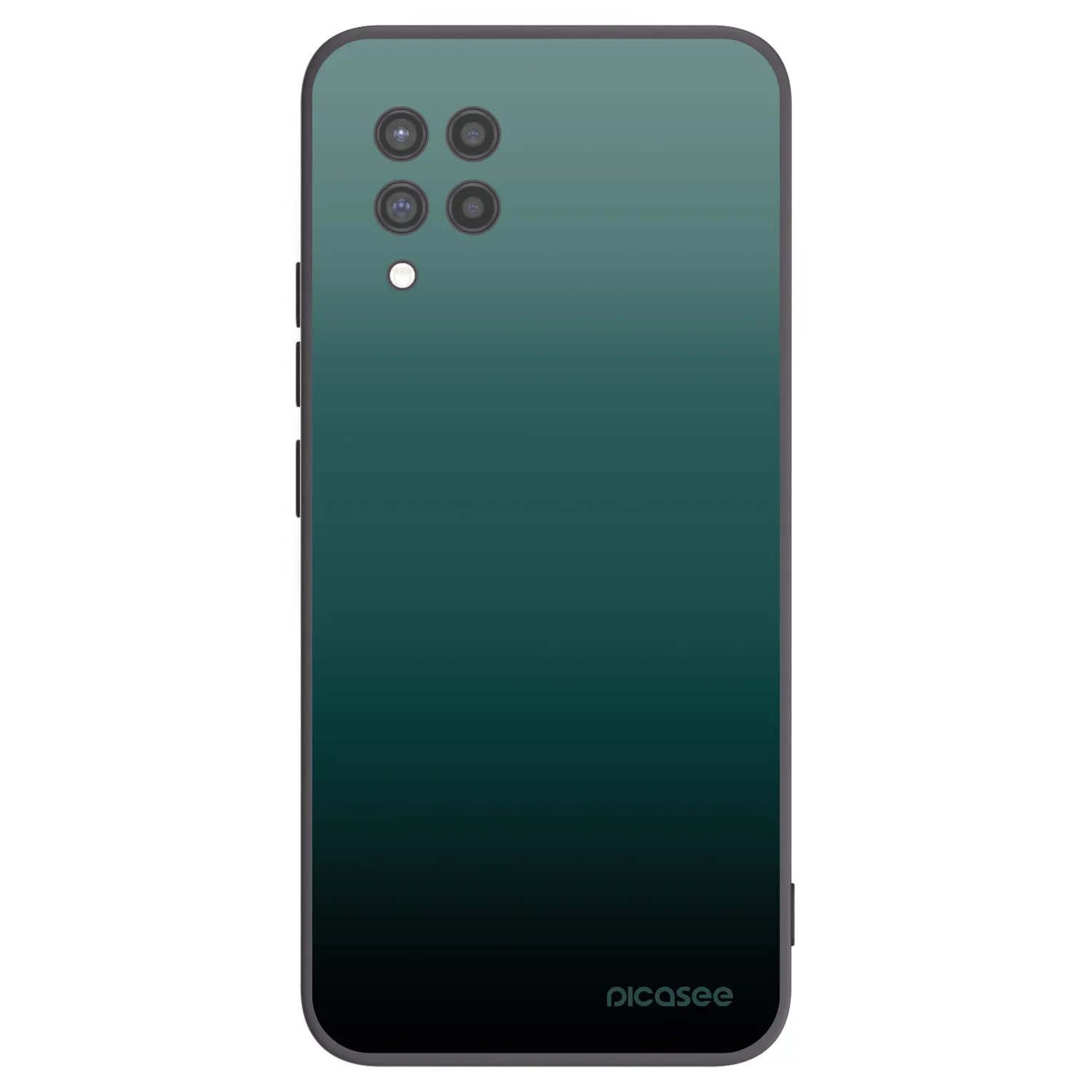 Picasee Μαύρη θήκη σιλικόνης για Samsung Galaxy A42 A426B - Verdant Fade