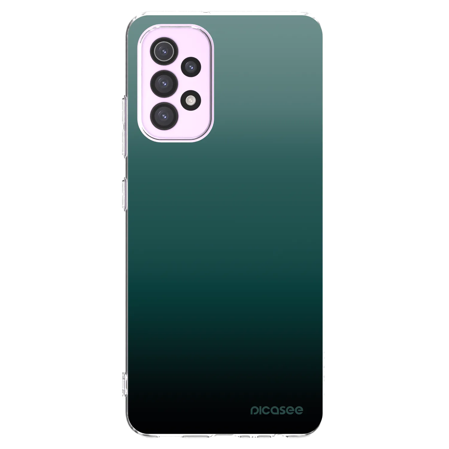 Picasee διαφανής θήκη σιλικόνης Samsung Galaxy A32 5G A326B - Verdant Fade