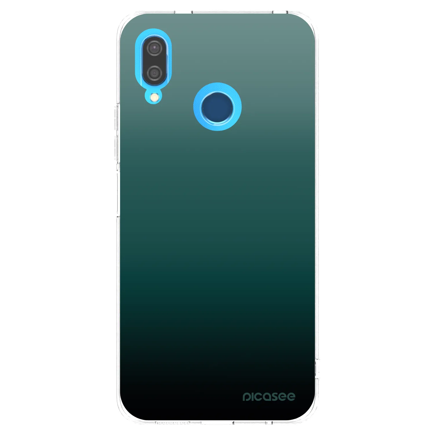 Picasee διαφανής θήκη σιλικόνης Huawei P20 Lite - Verdant Fade