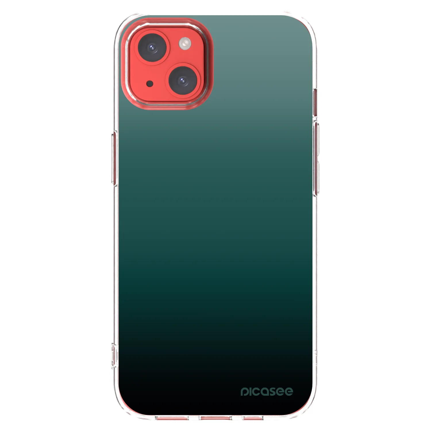 Picasee διαφανής θήκη σιλικόνης Apple iPhone 13 - Verdant Fade