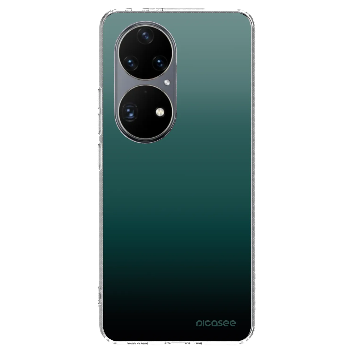 Picasee διαφανής θήκη σιλικόνης Huawei P50 - Verdant Fade