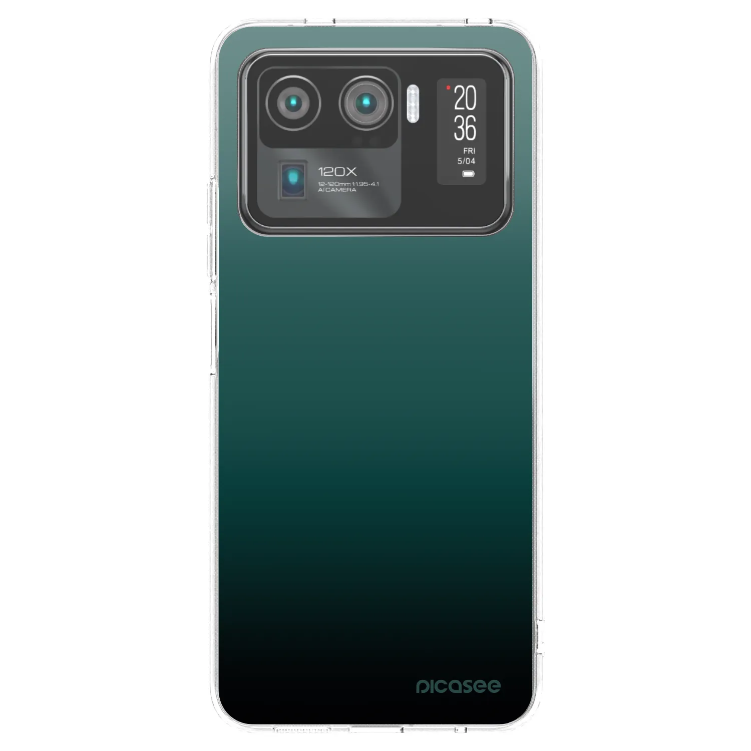 Picasee διαφανής θήκη σιλικόνης Xiaomi Mi 11 Ultra - Verdant Fade
