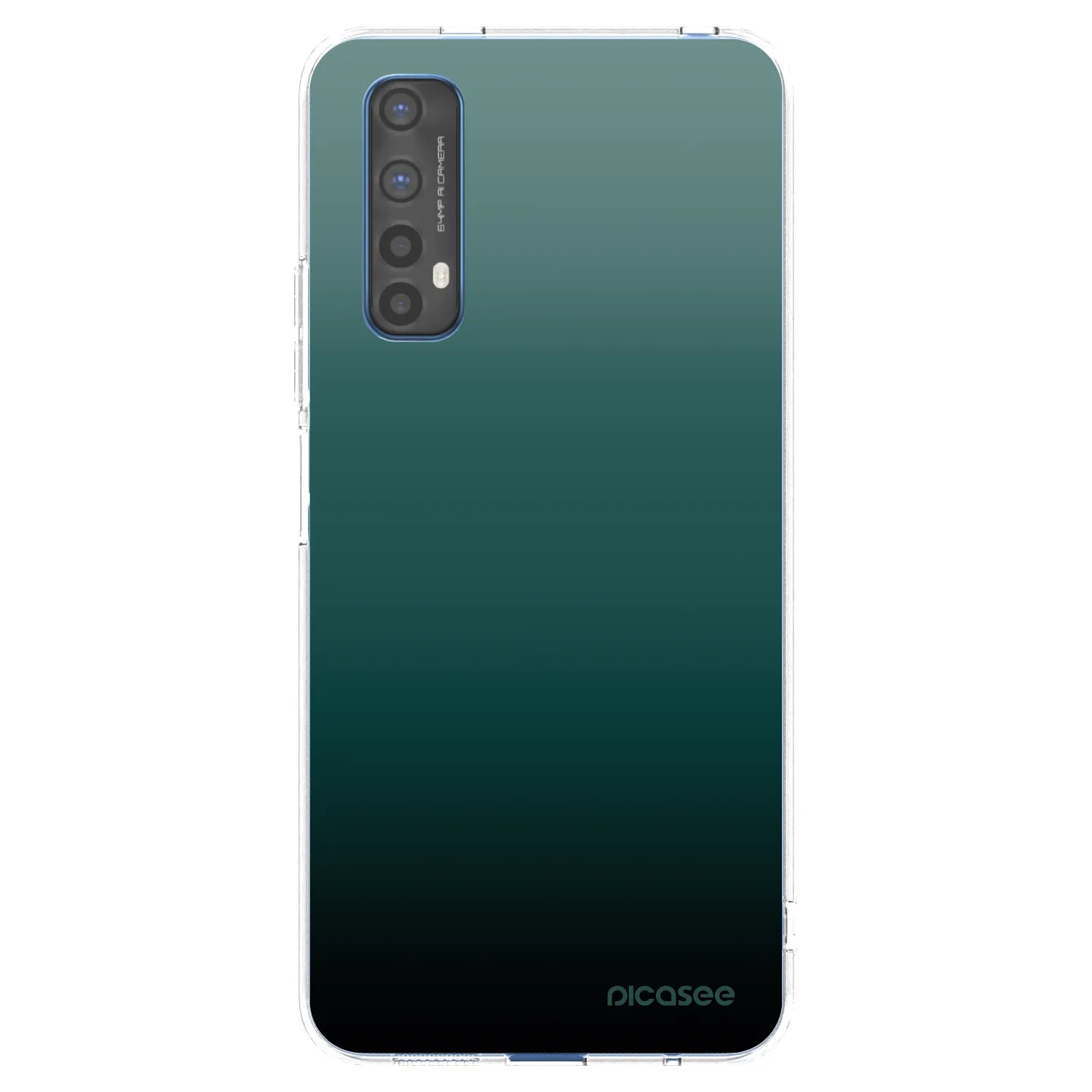Picasee διαφανής θήκη σιλικόνης Realme 7 - Verdant Fade