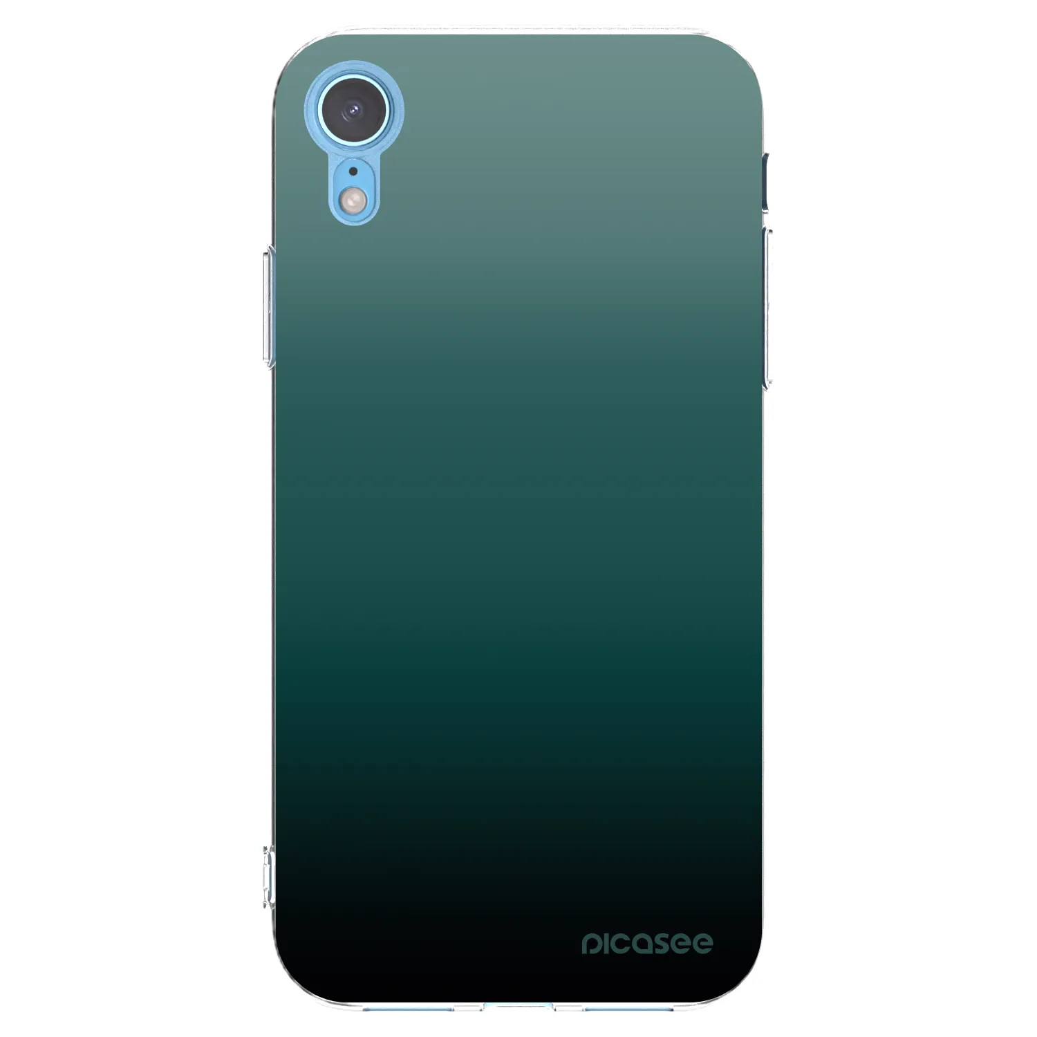 Picasee διαφανής θήκη σιλικόνης Apple iPhone XR - Verdant Fade