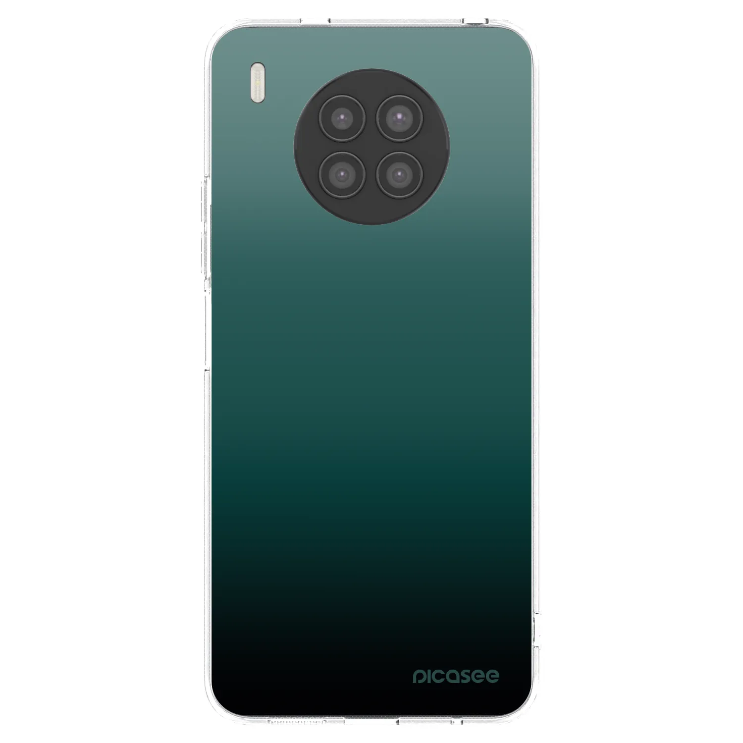 Picasee διαφανής θήκη σιλικόνης Huawei Nova 8i - Verdant Fade