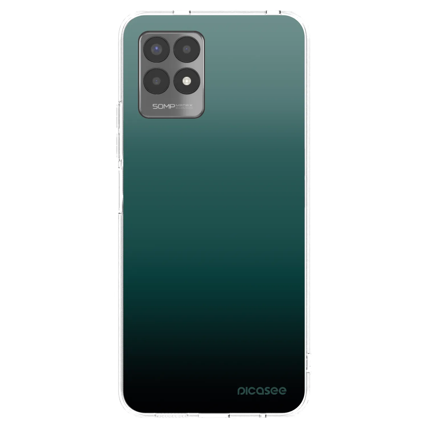 Picasee διαφανής θήκη σιλικόνης Realme 8i - Verdant Fade