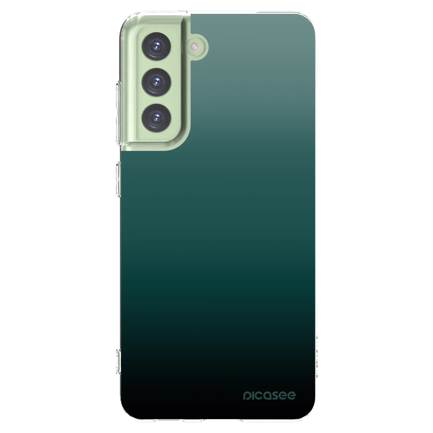 Picasee διαφανής θήκη σιλικόνης Samsung Galaxy S21 FE 5G - Verdant Fade