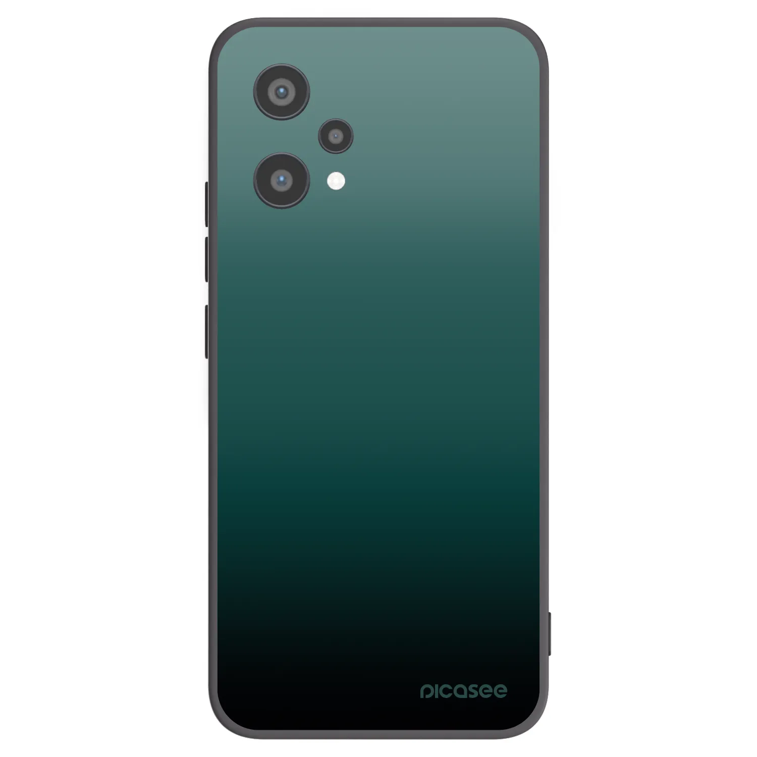 Picasee Μαύρη θήκη σιλικόνης για Realme 9 Pro 5G - Verdant Fade