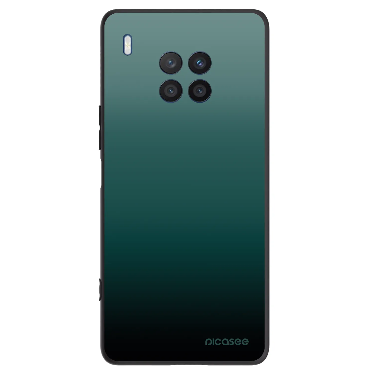 Picasee Μαύρη θήκη σιλικόνης για Honor 50 Lite - Verdant Fade