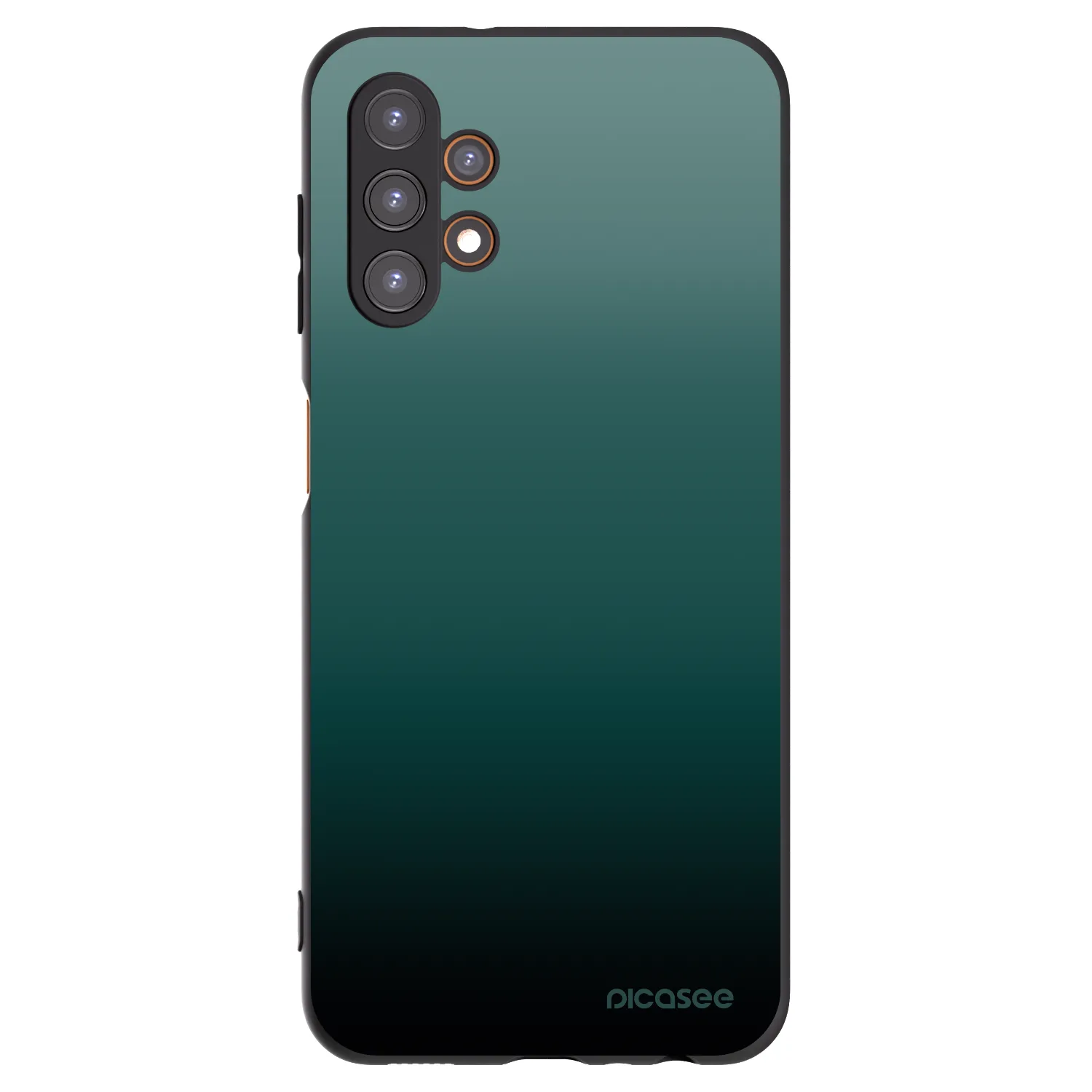 Picasee Μαύρη θήκη σιλικόνης για Samsung Galaxy A13 4G A135 - Verdant Fade