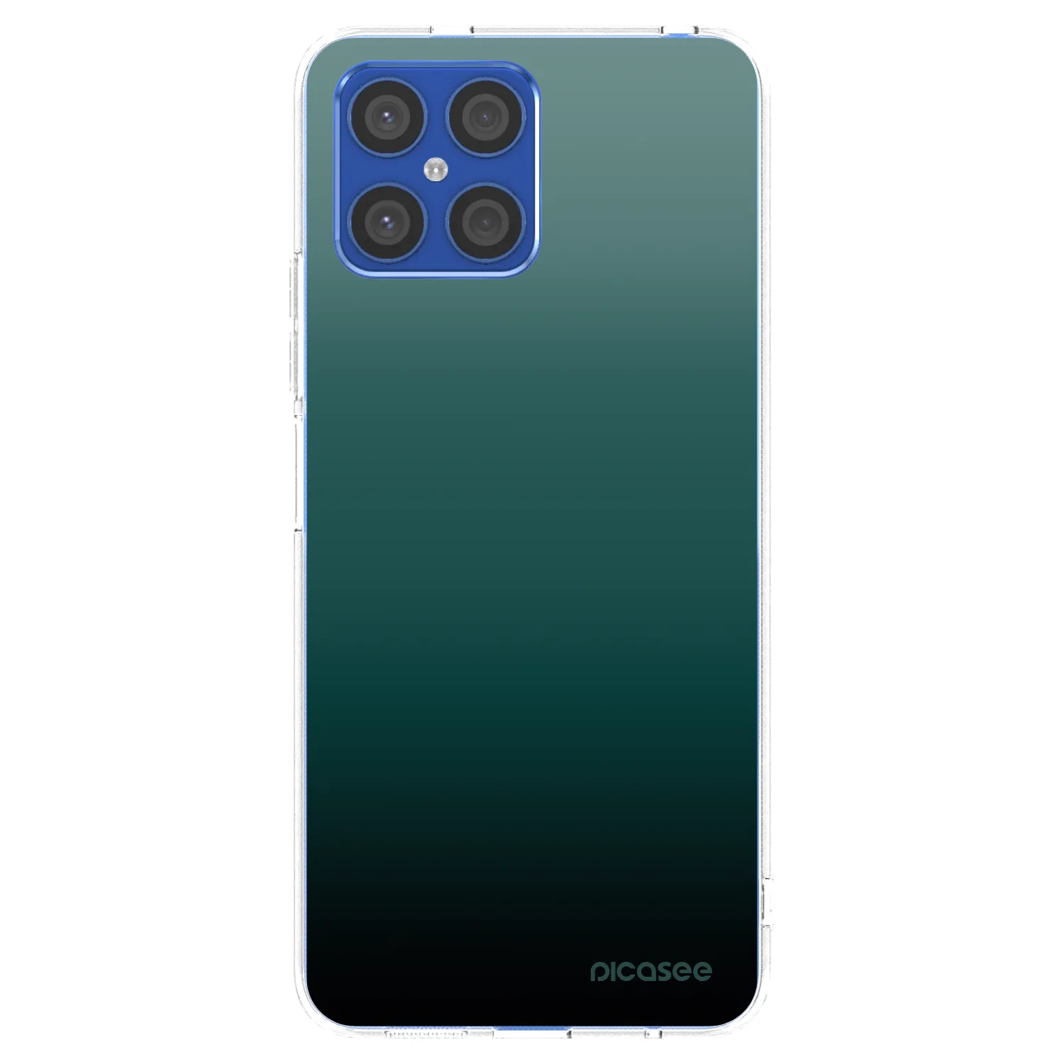 Picasee διαφανής θήκη σιλικόνης Honor X8 4G - Verdant Fade