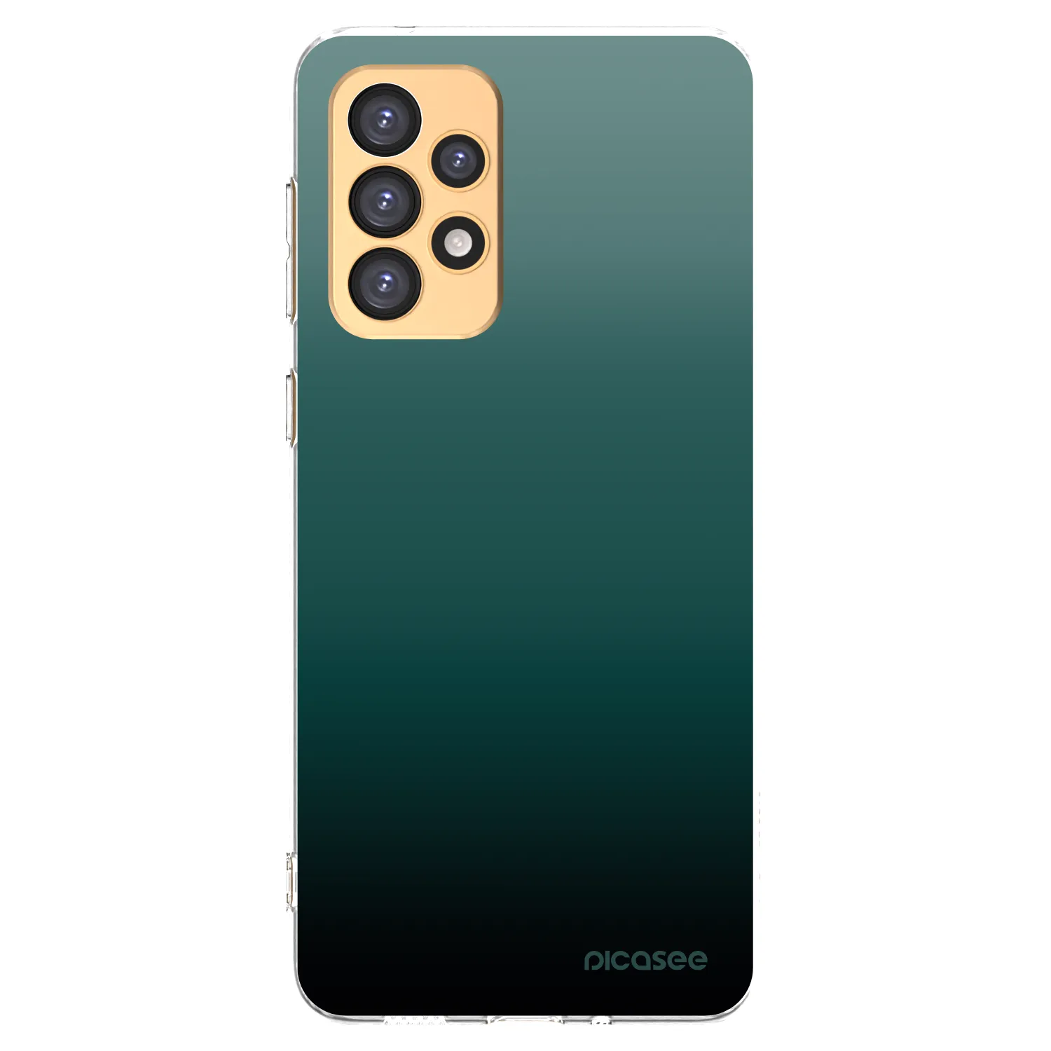Picasee διαφανής θήκη σιλικόνης Samsung Galaxy A33 5G A336 - Verdant Fade